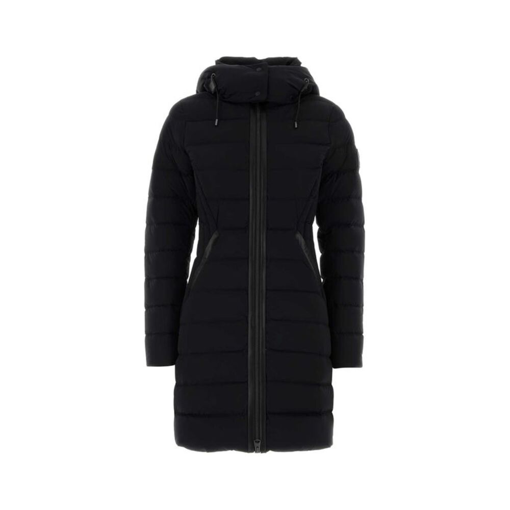 Mackage Women Black Stretch Nylon Farren Down Jacket